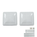 14" x 14" White Roof Vent Cover 2Pc G46911