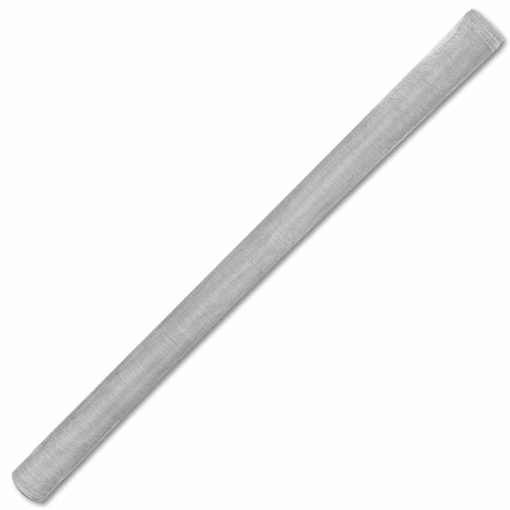 Aluminum Mesh Screen 39.4"x196.9" Silver C9079