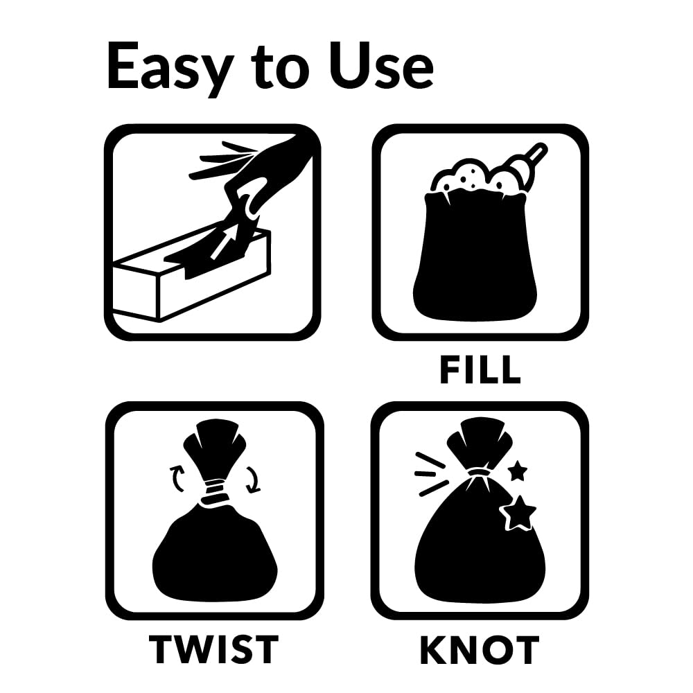 Unscented Cat Waste Disposal Bags 60 Count Pack of 3 T2173