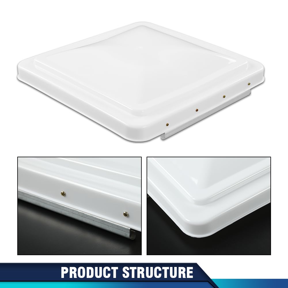 14" x 14" White Roof Vent Cover 2Pc G46911