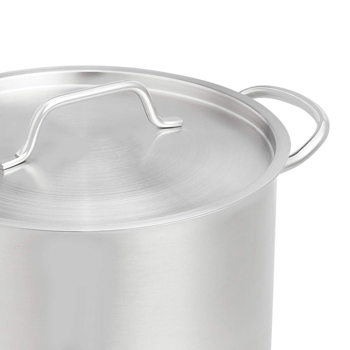 12 Quarts Stainless Steel Stock Pot with Cover V393