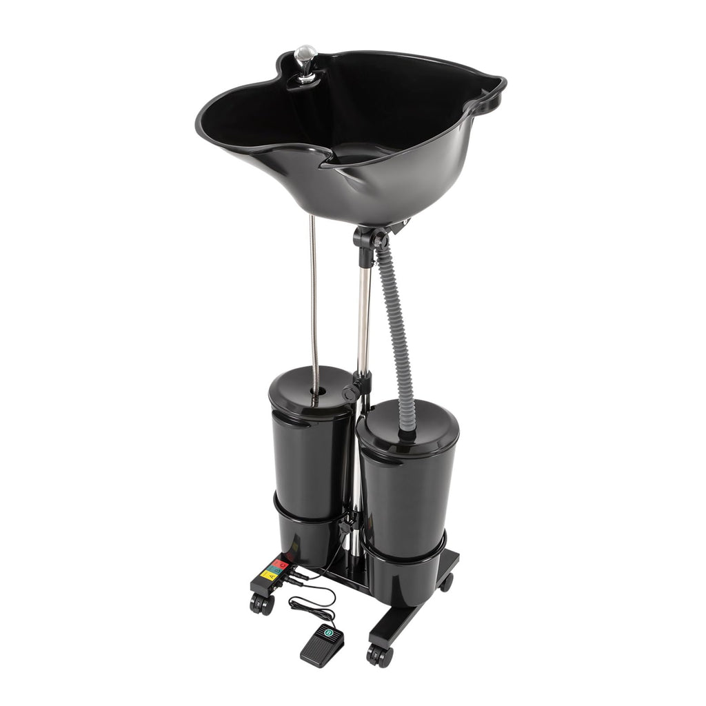 Portable Plastic Shampoo Bowl with Electric Pump K7179