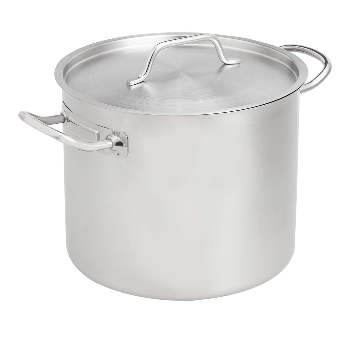 12 Quarts Stainless Steel Stock Pot with Cover V393