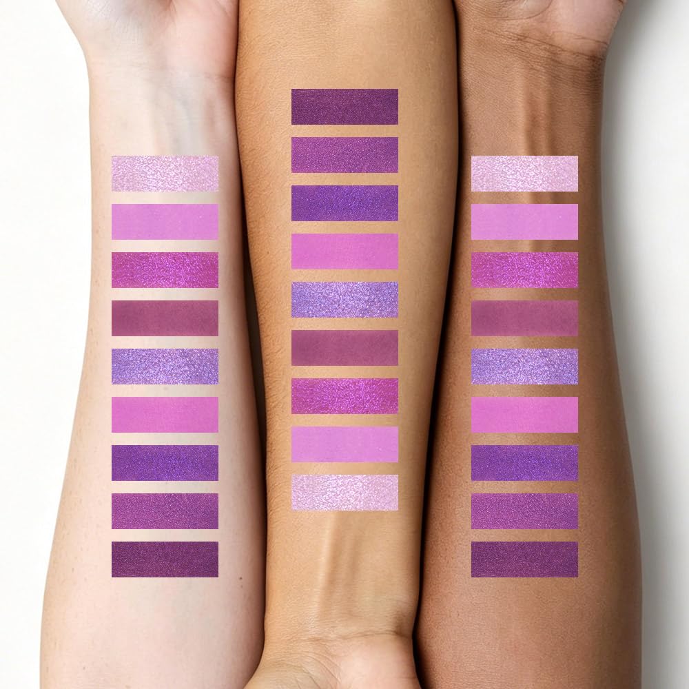 9 Colors Matte Shimmer Metallic Eyeshadow Palette X845