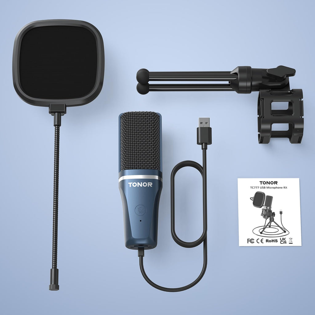 USB Cardioid Condenser Podcast Microphone S2898