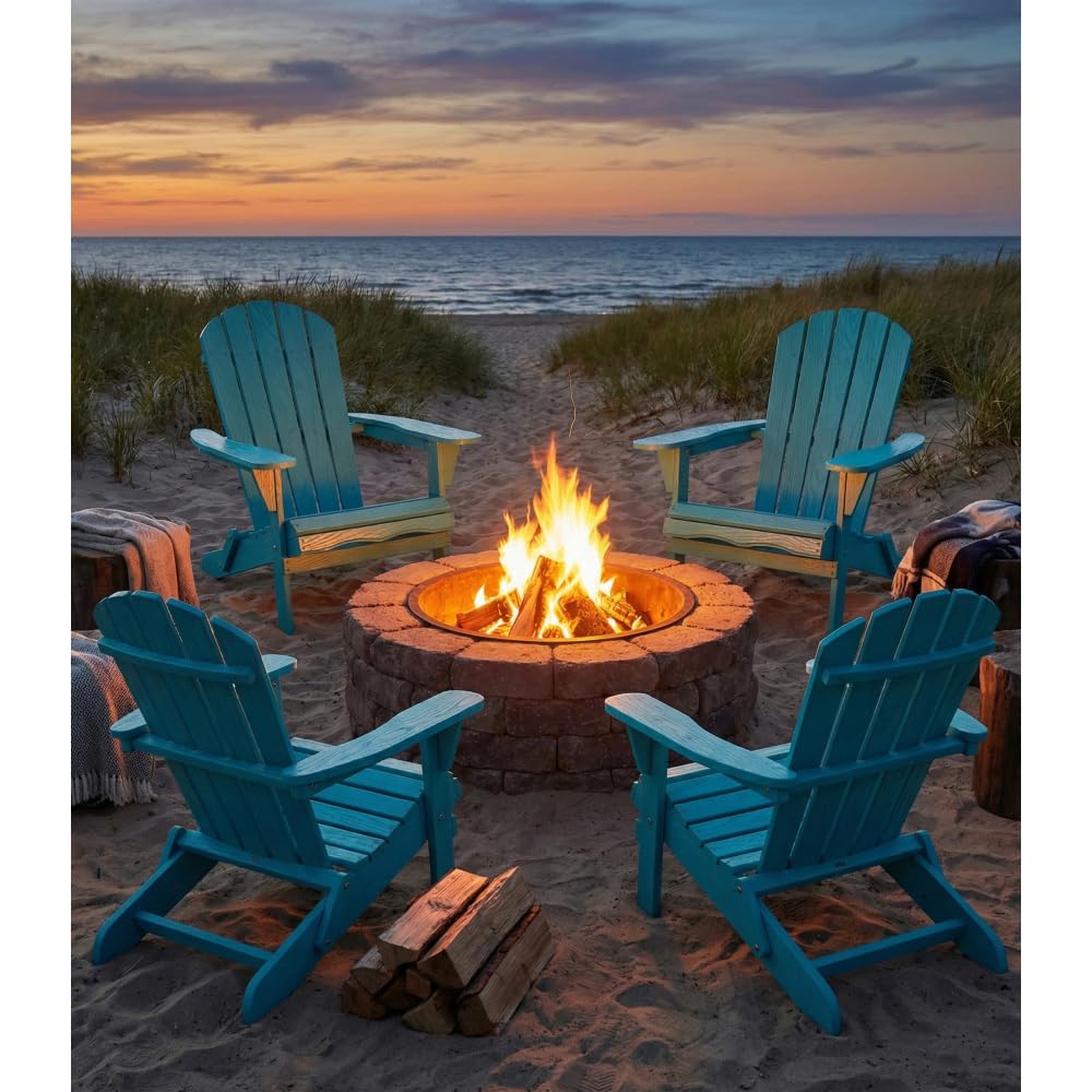 Folding Wooden Adirondack Chair I25157