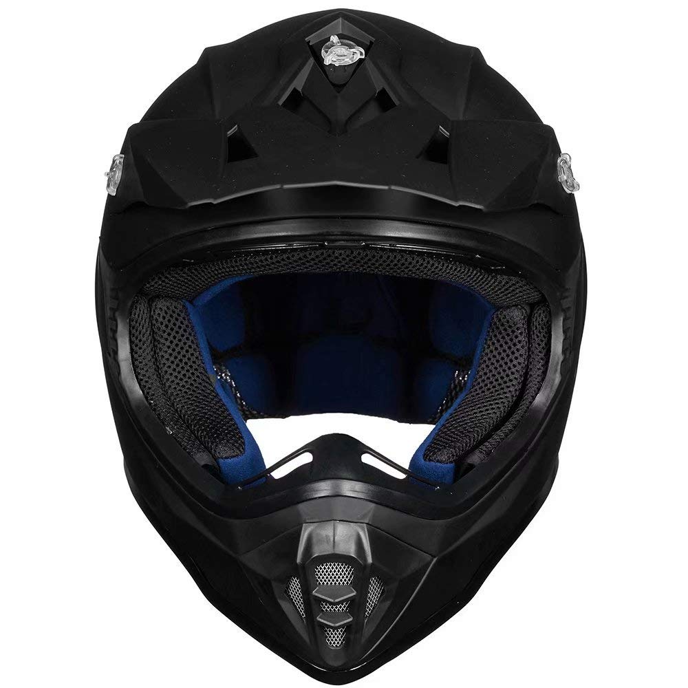 Adult Full Face Motorcycle Helmet, DOT Approved, Matte Black M9763