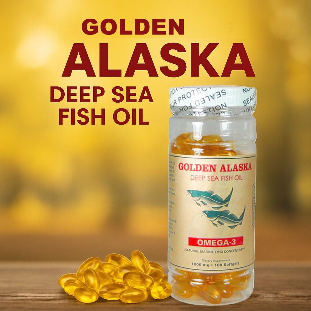 Omega 3 Fish Oil 1000mg 100 Softgels D307