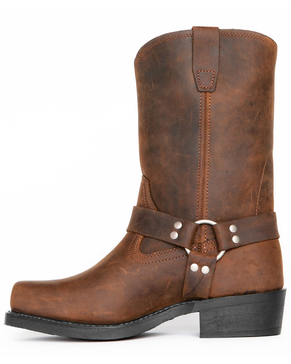 Men's Square Toe Embroidered Cowboy Boots N70472