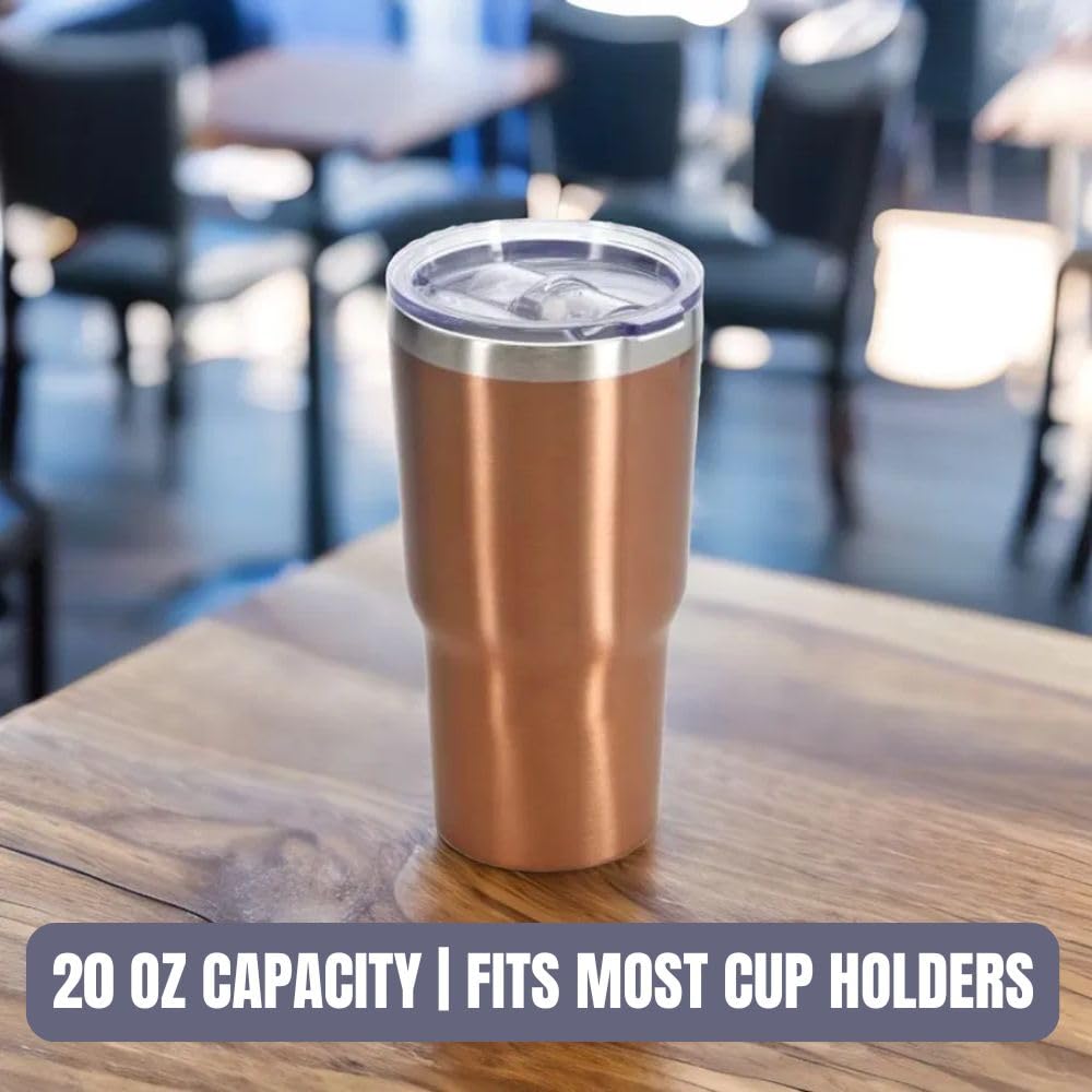 20 oz Stainless Steel Insulated Travel Mug Q774