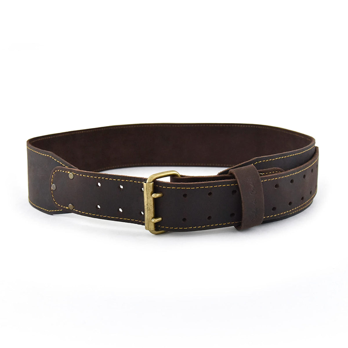 3" Wide Full-Grain Oiled Leather Work Belt X8948