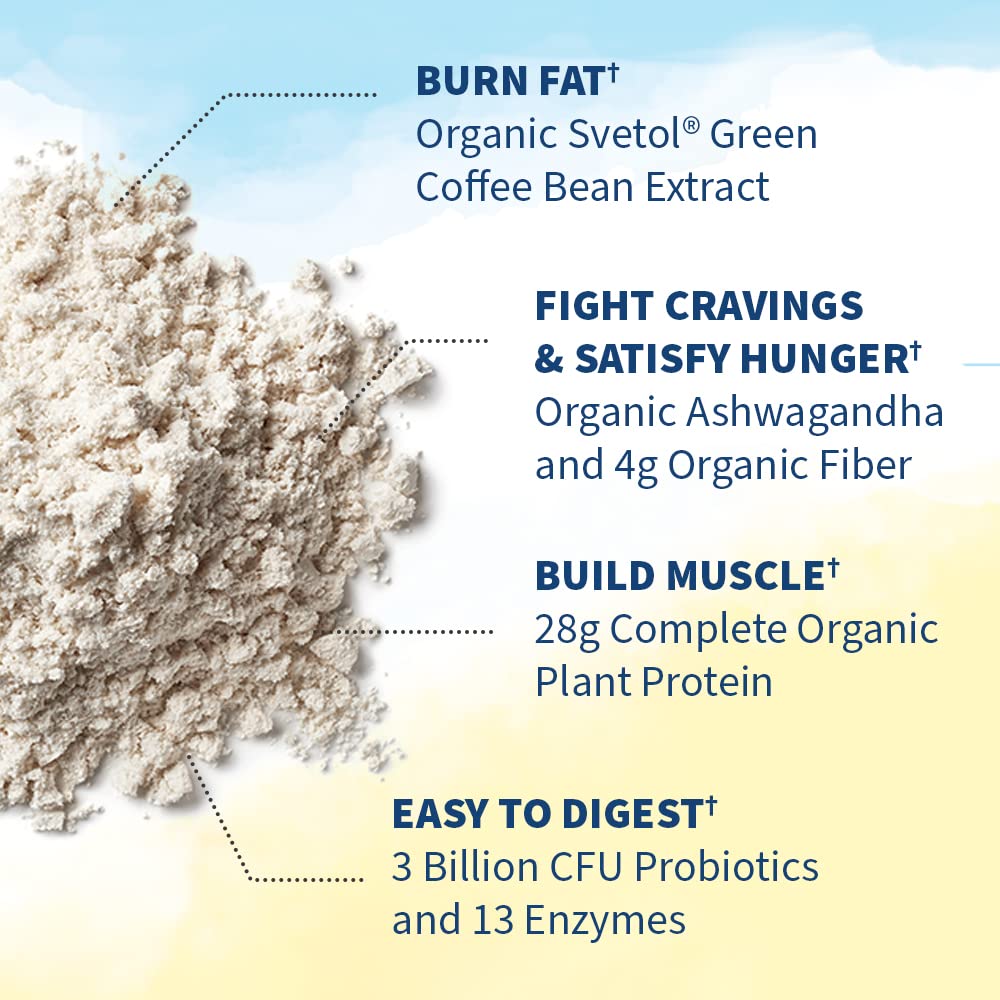 Organic Vegan Protein Powder Vanilla 10 Servings L677865