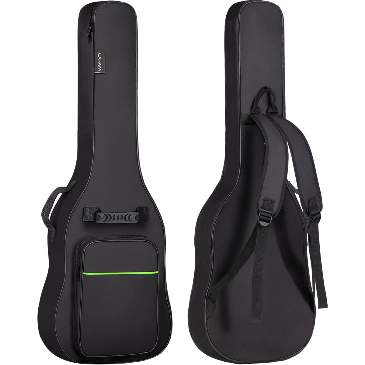 Electric Guitar Bag 0.3in Padded Green B990