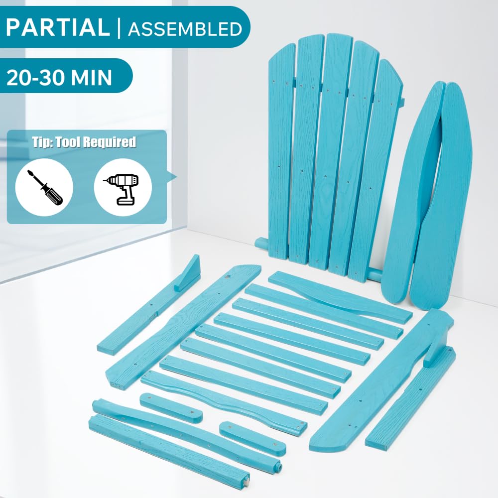 Folding Wooden Adirondack Chair I25157