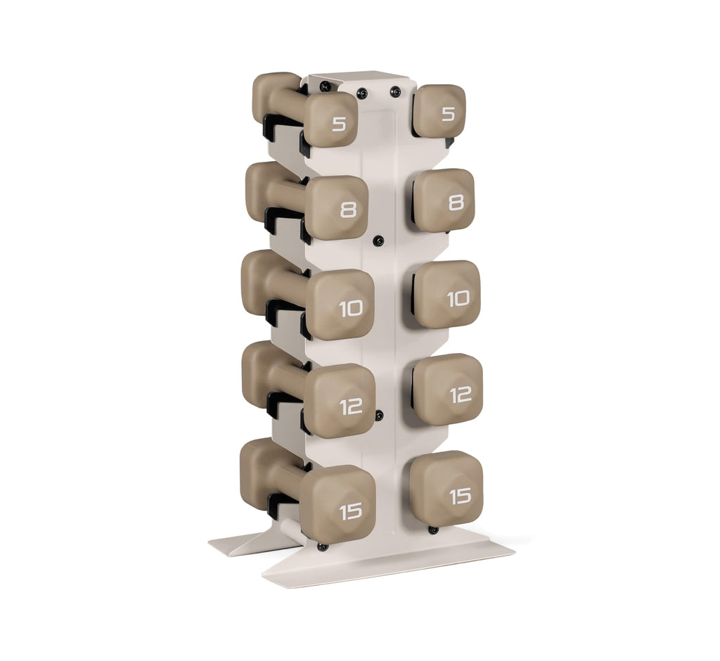 Neoprene Dumbbell Set with Storage Rack N66427
