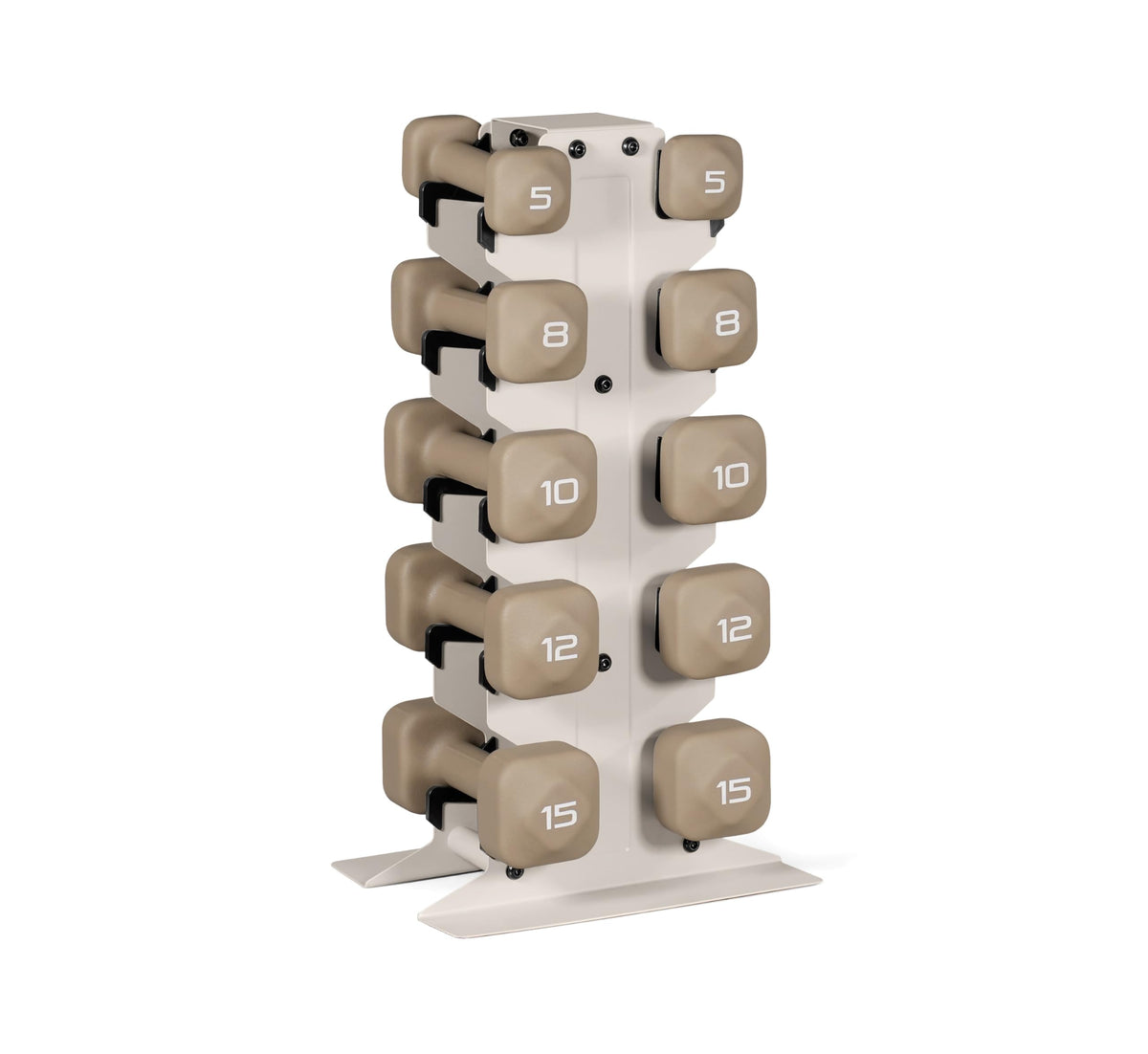 Neoprene Dumbbell Set with Storage Rack N66427