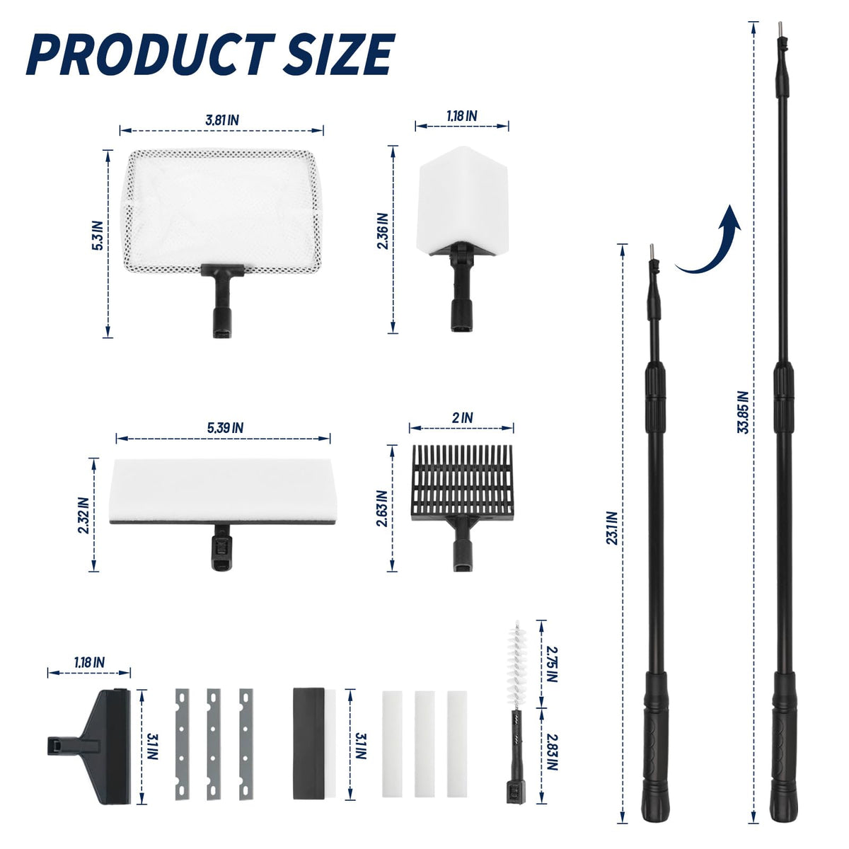 6 in 1 Aquarium Clean Tools D437