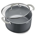 12QT Non Stick Ceramic Stock Pot with Lid S74839