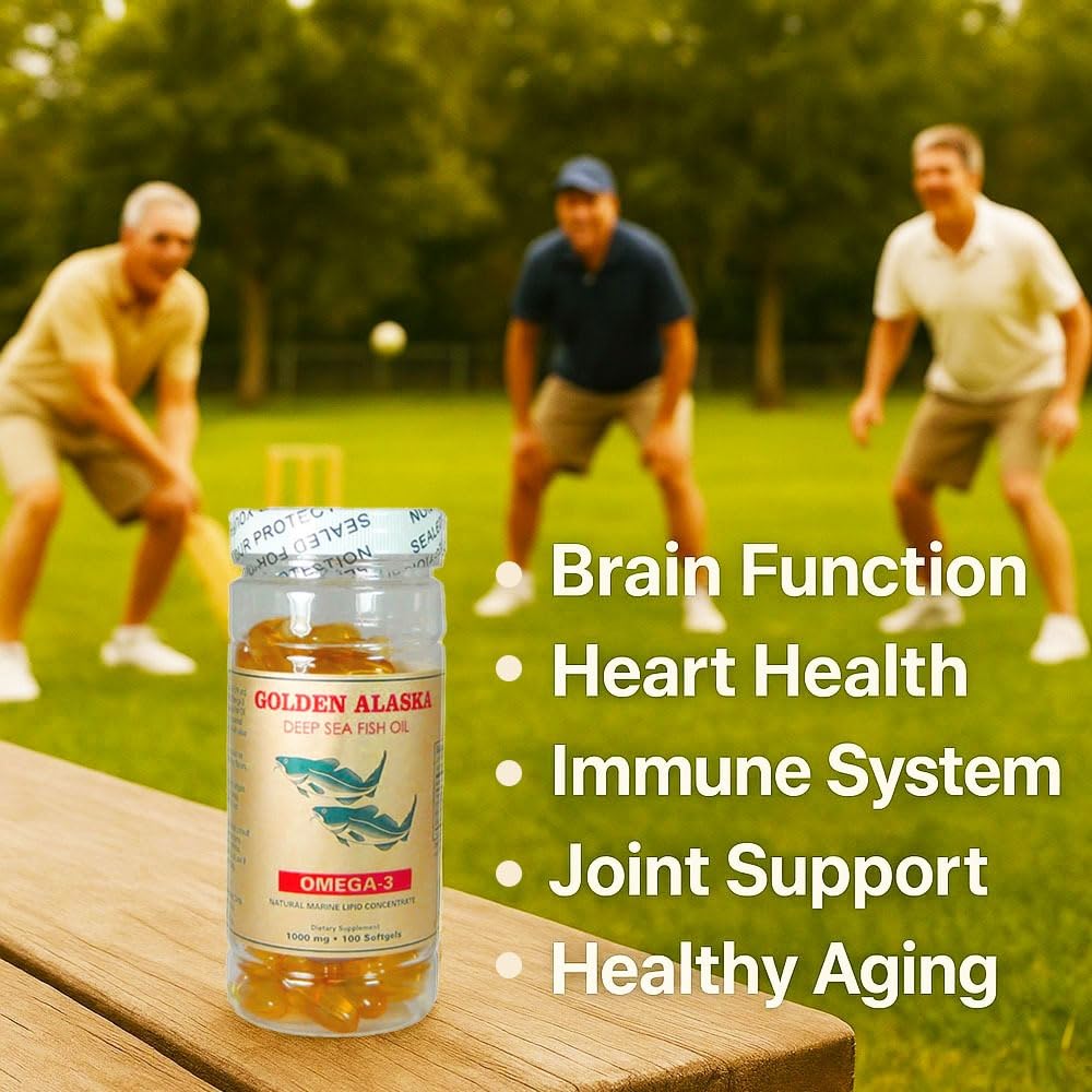 Omega 3 Fish Oil 1000mg 100 Softgels D307