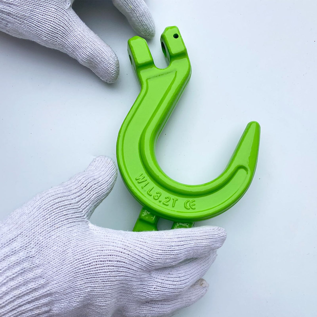 2 Pack 3/8" G80 Clevis Foundry Hook I30917