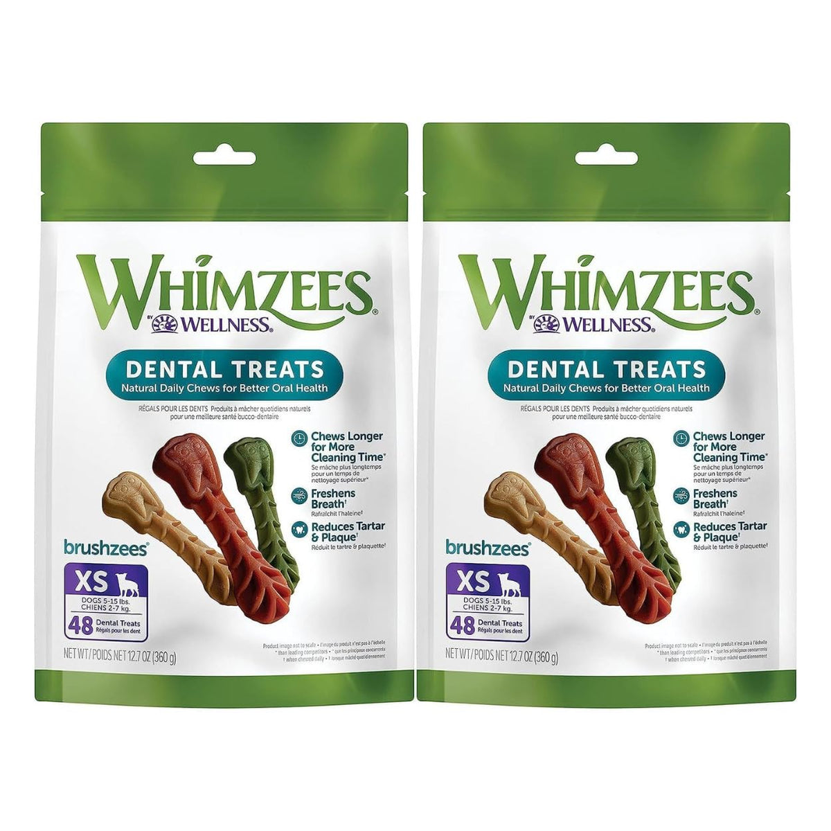 Natural Grain-Free Dental Dog Treats Variety Pack S1457