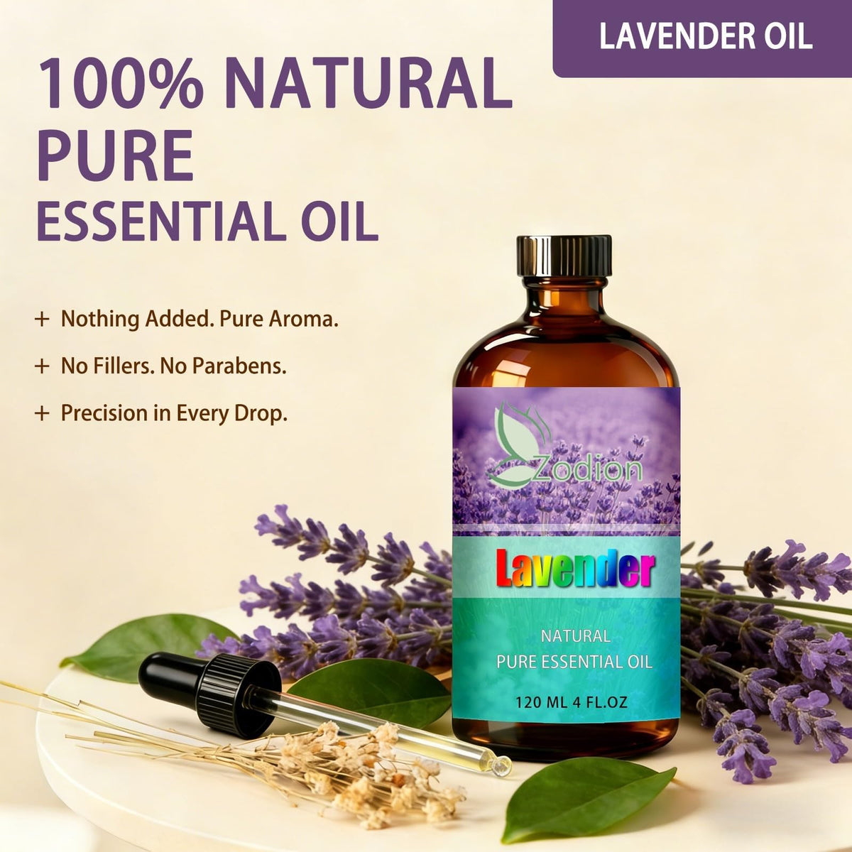 Lavender & Marjoram Essential Oil 4 Fl Oz A8795