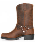 Men's Square Toe Embroidered Cowboy Boots N70472