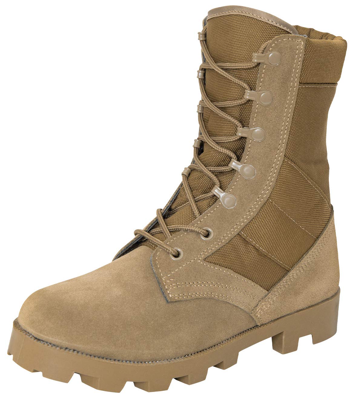 Leather Suede 8" High Boots L144133