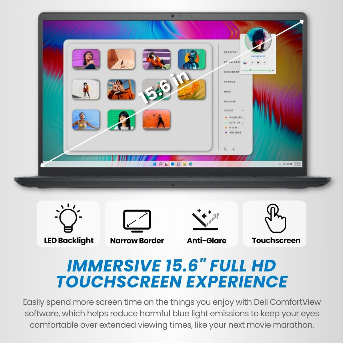15.6" Touchscreen Laptop M75361