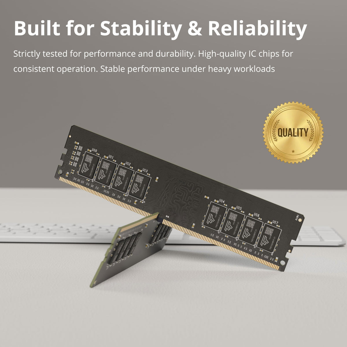 16GB Kit DDR4 2400MHz UDIMM Desktop RAM 288-Pin Non-ECC Unbuffered DIMM Memory F873