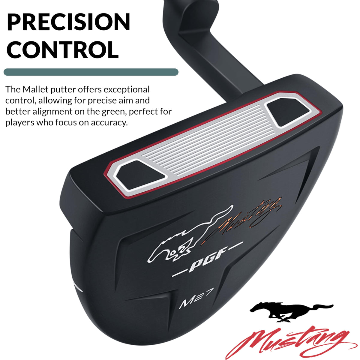 Black Plumber’s Neck Putter O1448
