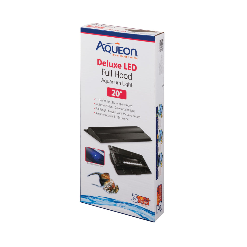Black 20 Inch LED Aquarium Hood Y2239
