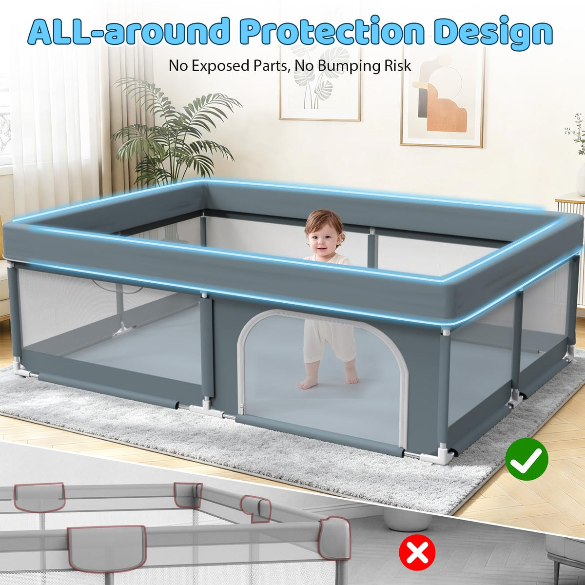 Large Baby Playpen D32514