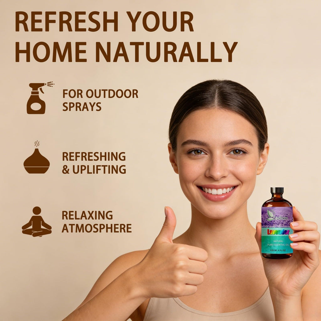 Lavender & Marjoram Essential Oil 4 Fl Oz A8795