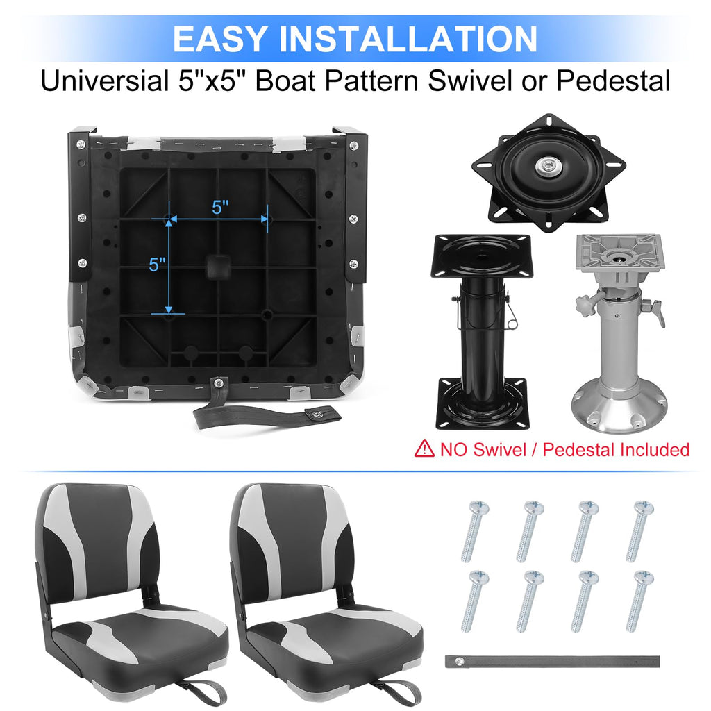 Folding Boat Seat 2 Pack Y3848