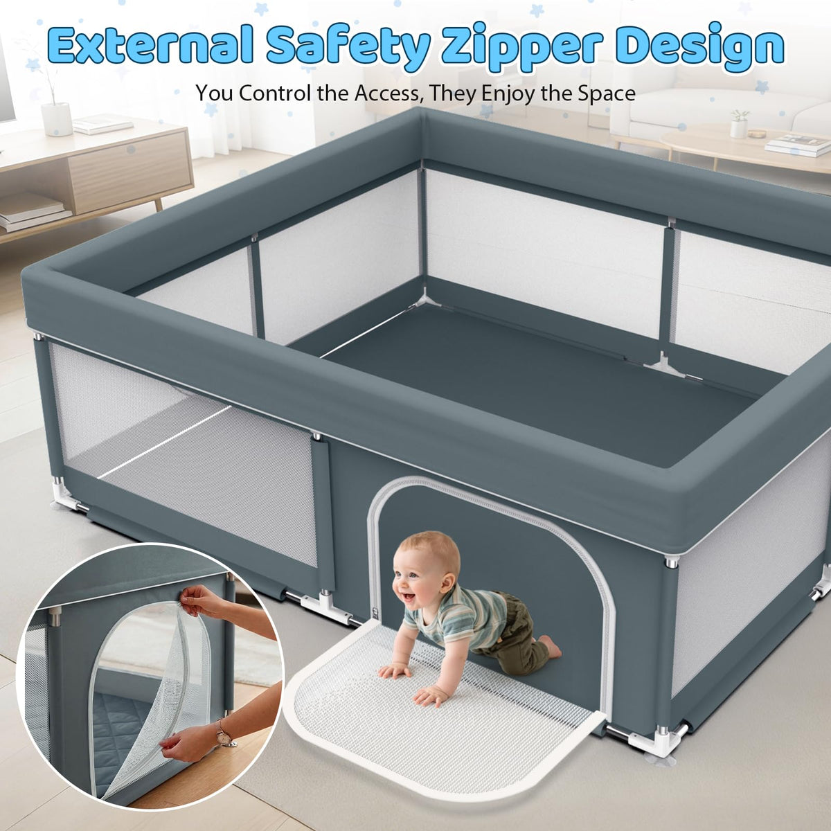 Large Baby Playpen D32514