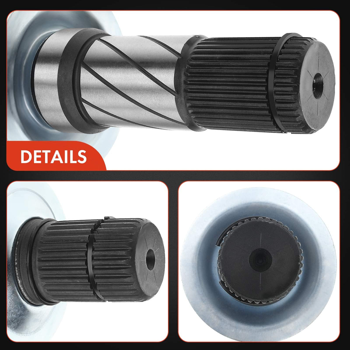 Front Left Driver Side CV Intermediate Shaft F1328
