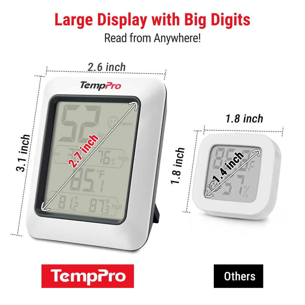 Digital Hygrometer Indoor Thermometer V20366