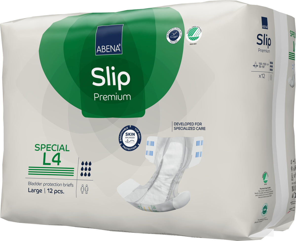 Adult Diapers, Heavy Absorbency, Large, 12 Count F2325