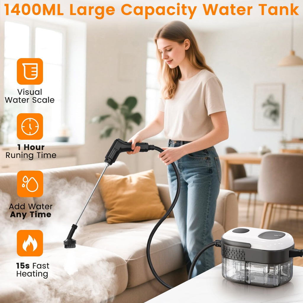 3-Level Handheld Steam Cleaner U3282