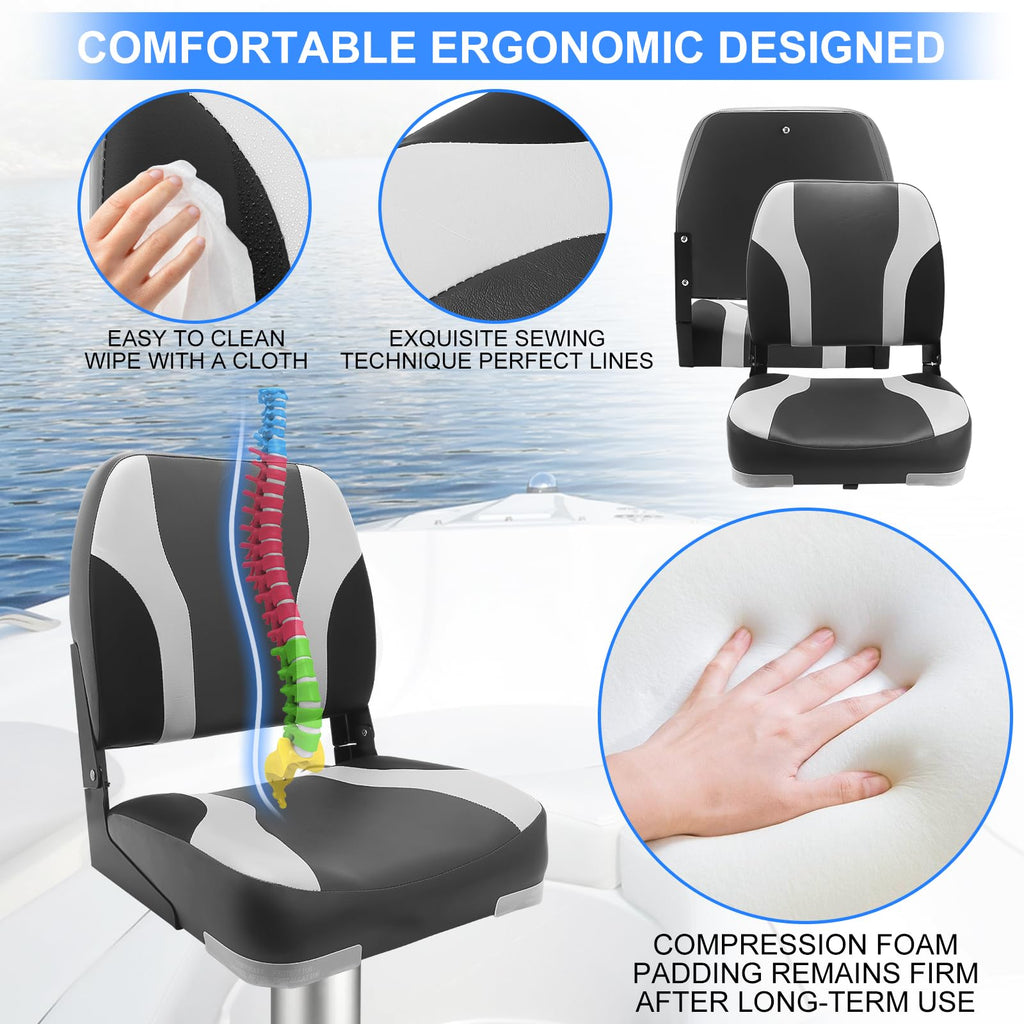 Folding Boat Seat 2 Pack Y3848