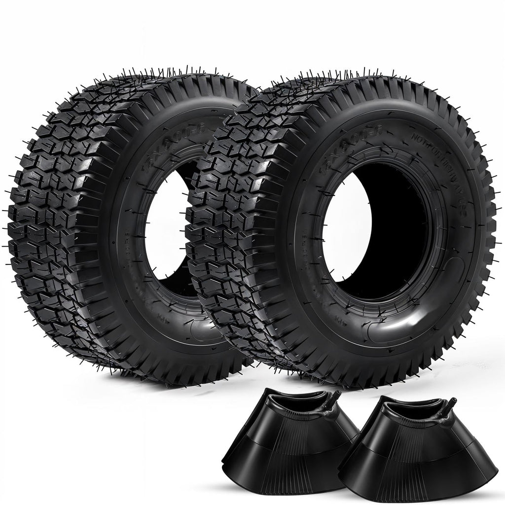 15x6.00-6 Lawn Mower Tire and Inner Tube 2PCS H698