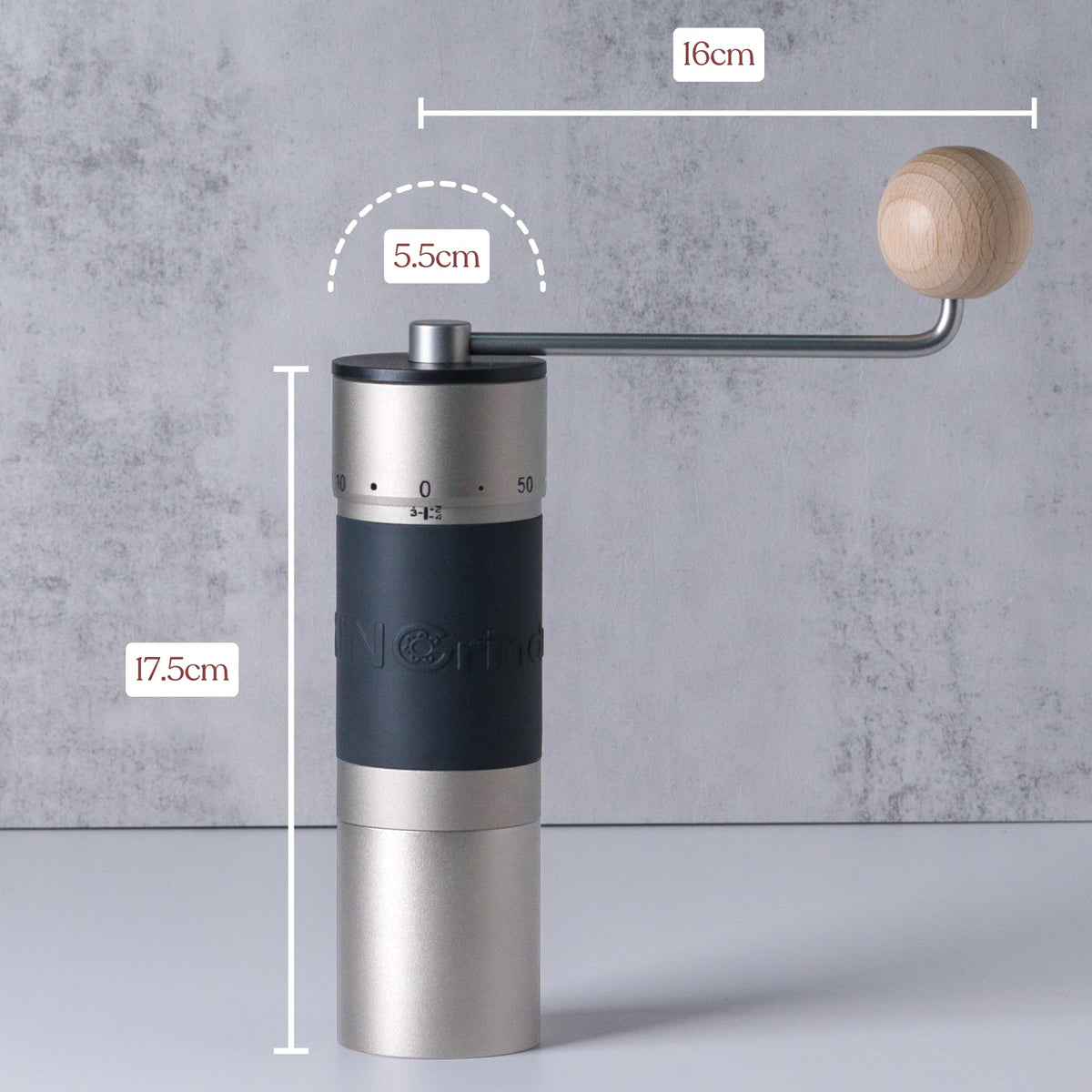 Manual Coffee Grinder Stainless Burr N27314