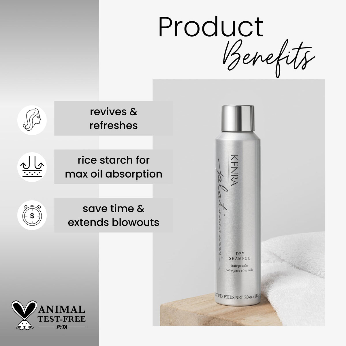 Oil Absorbing Dry Shampoo Spray N440