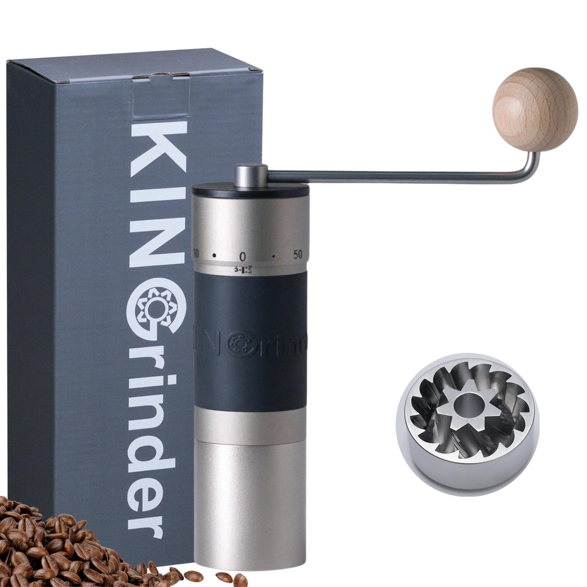 Manual Coffee Grinder Stainless Burr N27314