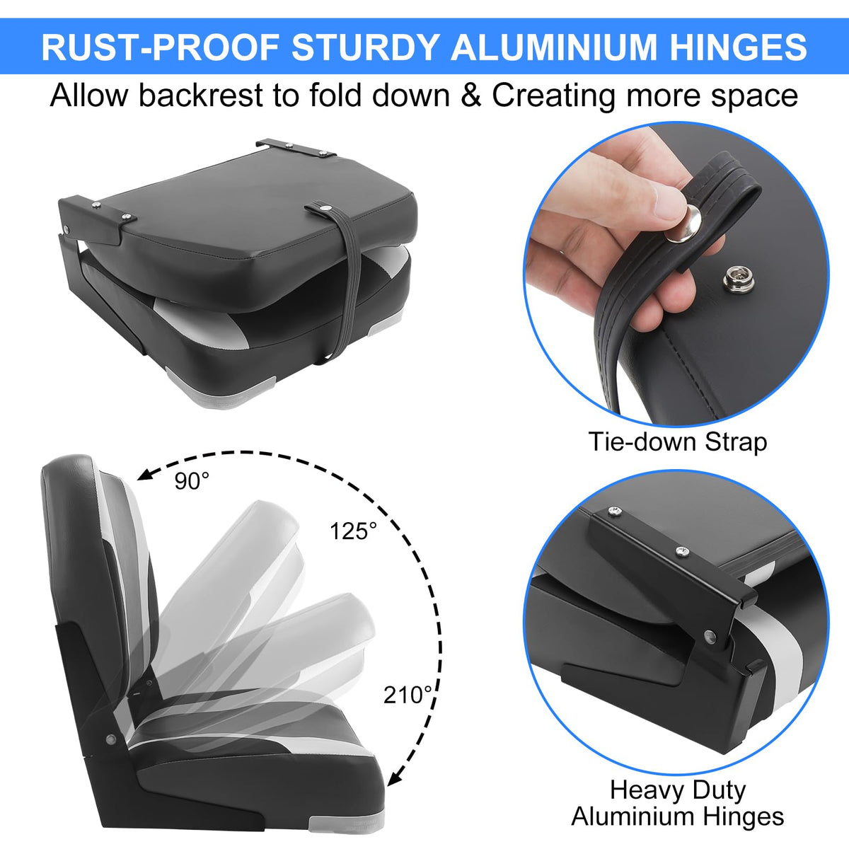 Folding Boat Seat 2 Pack Y3848