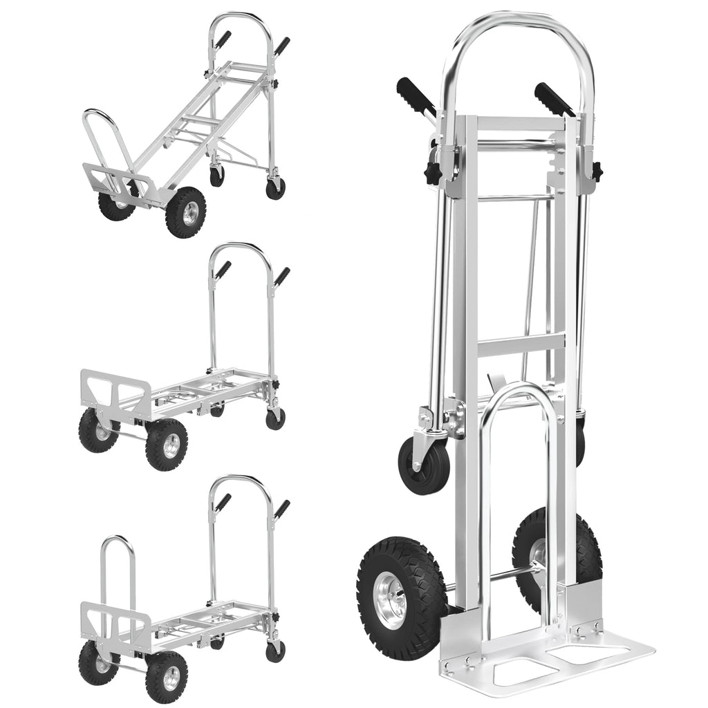 4 in 1 Stainless Steel Folding Hand Truck Dolly C331895
