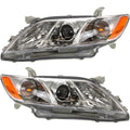 Toyota Camry 2007-2009 Headlight Assembly Pair Driver and Passenger Side CAPA Certified B416636