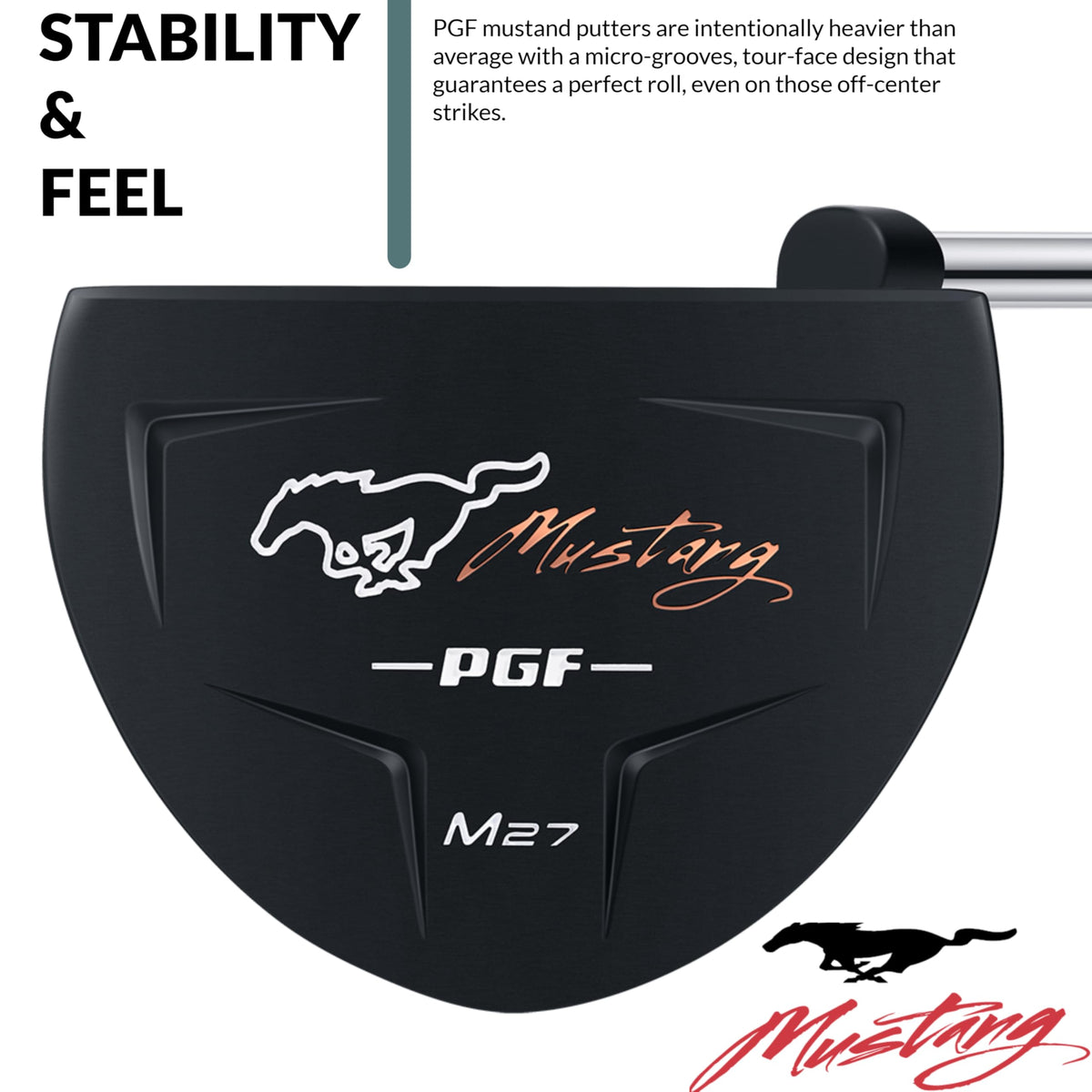 Black Plumber’s Neck Putter O1448