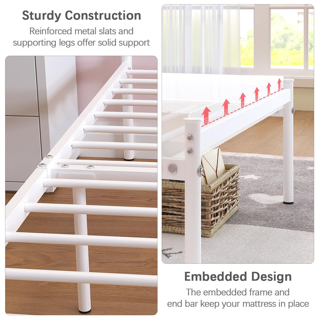 Twin Bed Frames with Headboard I591